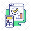 Budget Management Financial Summary Corporate Finance Icon