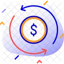 Budget Planning Currency Exchange Money Conversion Icon
