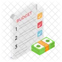 Budget Planning Checklist Icon