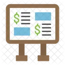 Business Report Business Budget Budget Report Icon