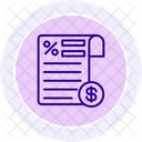 Budget report  Icon