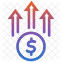 Budget rise  Icon
