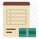 Budget sheet  Icon