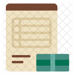 Budget sheet  Icon