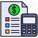 Budgeting Budget Cost Icon