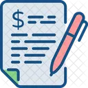 Budgeting Business Plan Business Strategy Icon