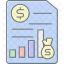 Budgeting Lineal Color Icon Icon