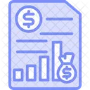 Budgeting Duotone Line Icon Icon