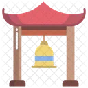 Buddhas Tempelglocke  Symbol