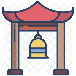 Budhhis Temple Bell  Icon