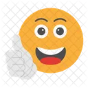 Bueno Me Gusta Pulgar Hacia Arriba Icono