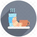 Bufê de café da manhã  Ícone