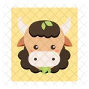 Buffalo Animal Cow Icon