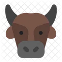 Buffalo Animals Zoology Icon