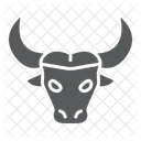 Buffalo Bison Face Icon
