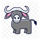Buffalo Animal Cow Icon