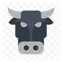 Buffalo Face Buffalo Animal Icon