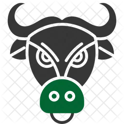 Buffalo Face  Icon