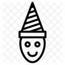 Bozo Payaso Gracioso Icono