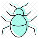 Bug Color Shadow Line Icon Icon