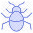 Bug Color Outline Icon Icon
