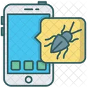 Bug Inspect Virus Icon