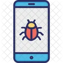 Bug Mobile Phone Icon
