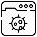 Virus Corona Virus Covid 19 Icône