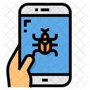 Bug Error Smartphone Icon