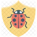 Bug Protection Shield Icon