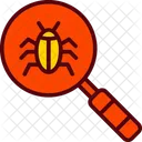 Bug Search Seo Icon