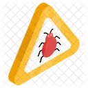 Bug Caution Malware Virus Icon