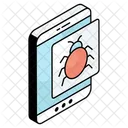 Bug Movel Malware Movel Bug De Smartphone Ícone