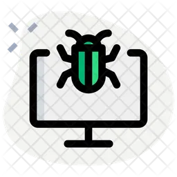 Bug Computer  Icon