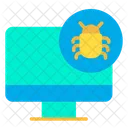 Bug Programming Monitor Icon