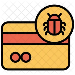 Bug Credit Card  Icon