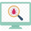 Bug Detection Bug Tracking Virus Checker Icône