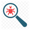 Bug Detector Database Virus Bug Scan Icon