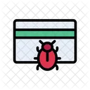 Pagar Bug Credito Ícone