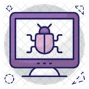 Bug Do Sistema Virus Do Sistema Malware Icon