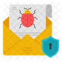 Bug Email Bug Mail Bug Message Icon