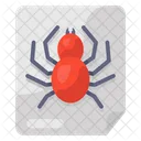 File Virus Bug File Document Virus Icon
