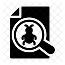 Virus Malware Search Icon