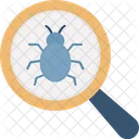 Bug Finder Bug Tracking Scanning Icon
