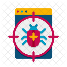 Bug Fix Icon - Download in Flat Style