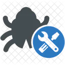 Fix Virus Error Fix Bug Fixing Icon