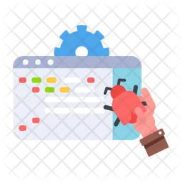 Bug Fixing  Icon