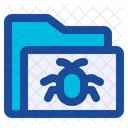 Folder Bug Virus Icon