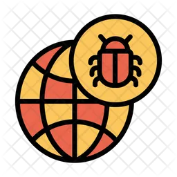 Bug Globe  Icon