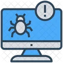 Cyber Crime Bug Icon